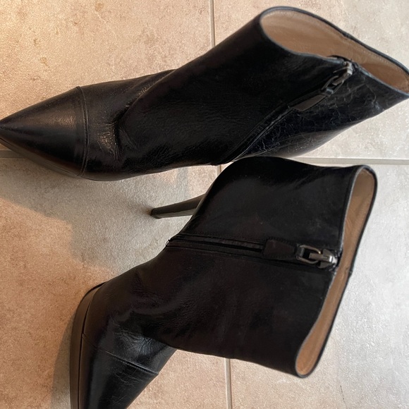 Prada platform ankle boots. - Picture 3 of 4